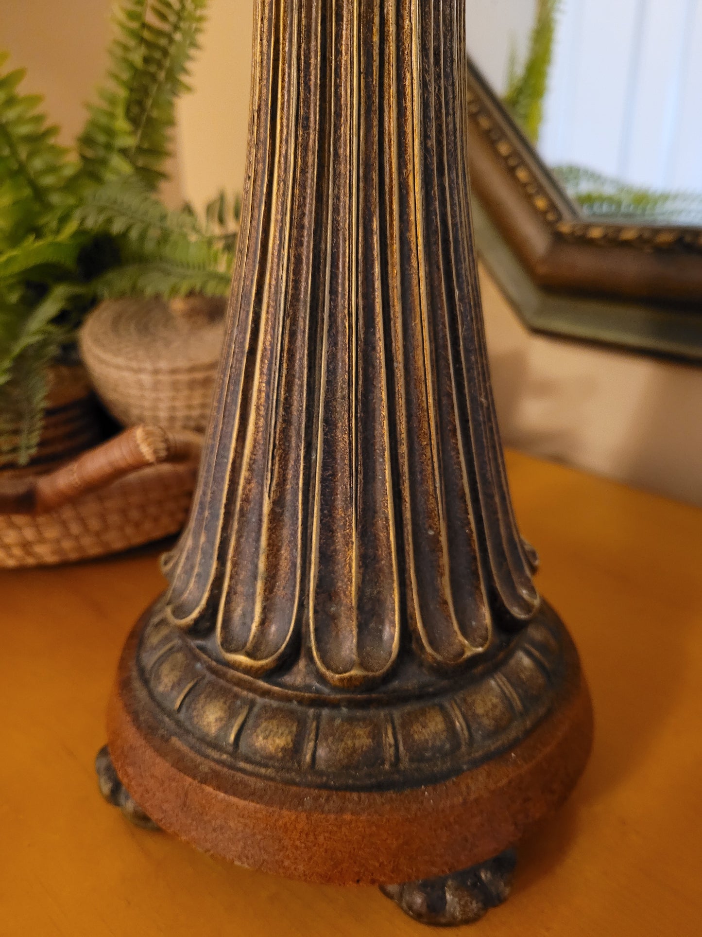 Vintage Pillar Lamp