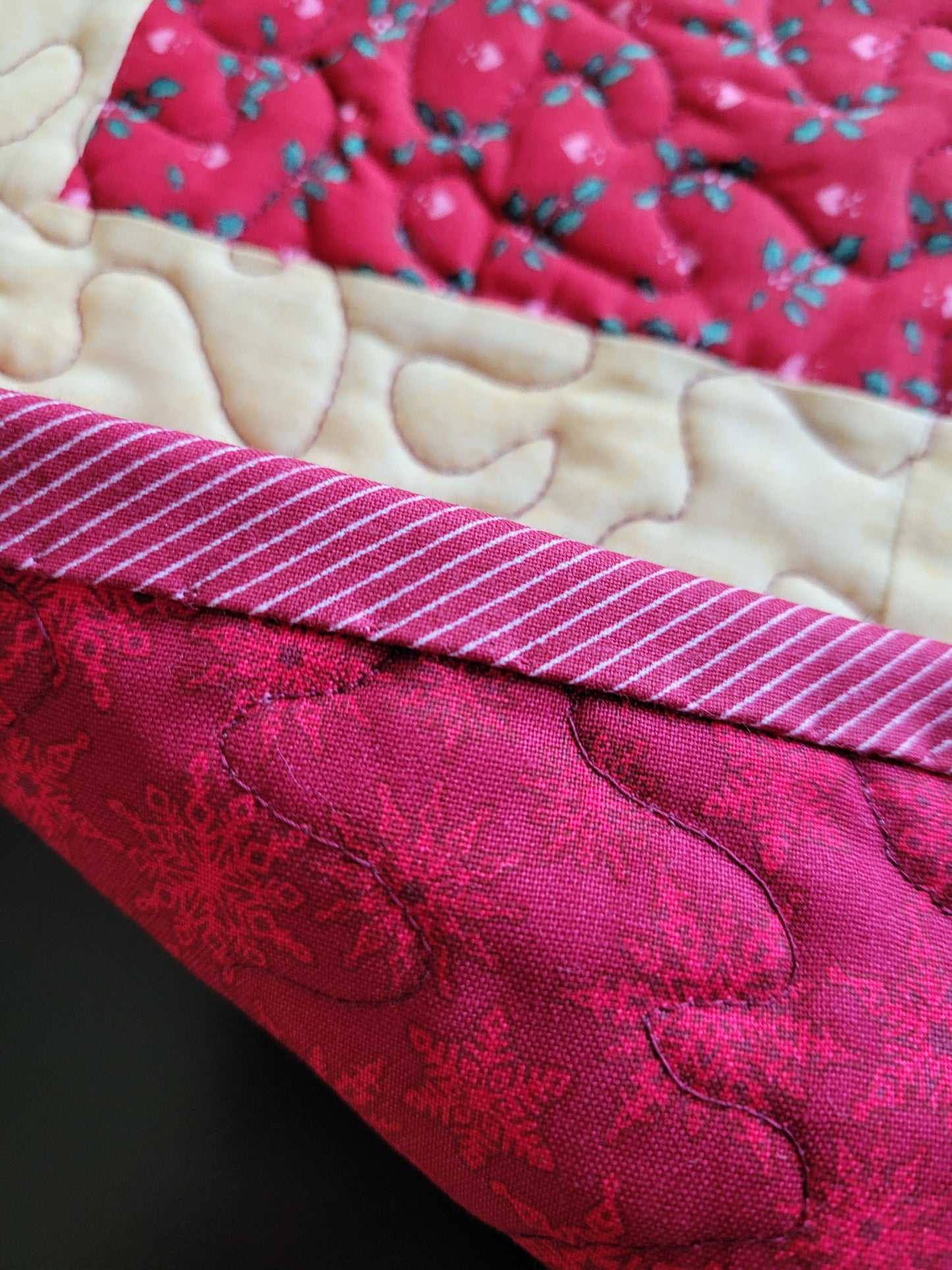 Handmade Christmas Table Runner