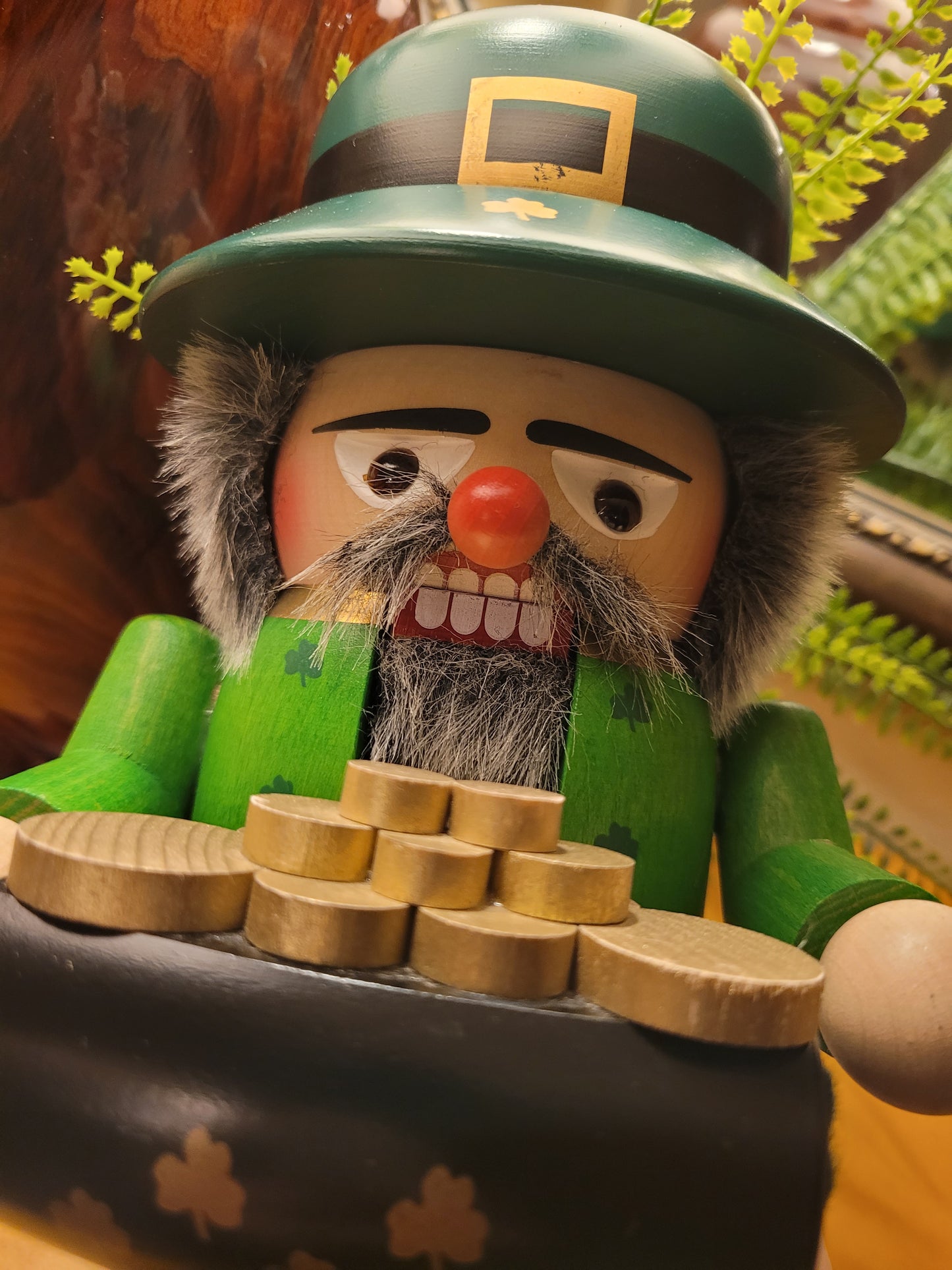 Vintage Steinbach Leprechaun Nutcracker