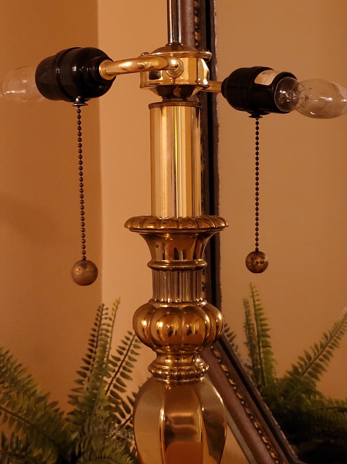 Vintage Brass Stiffel Lamp