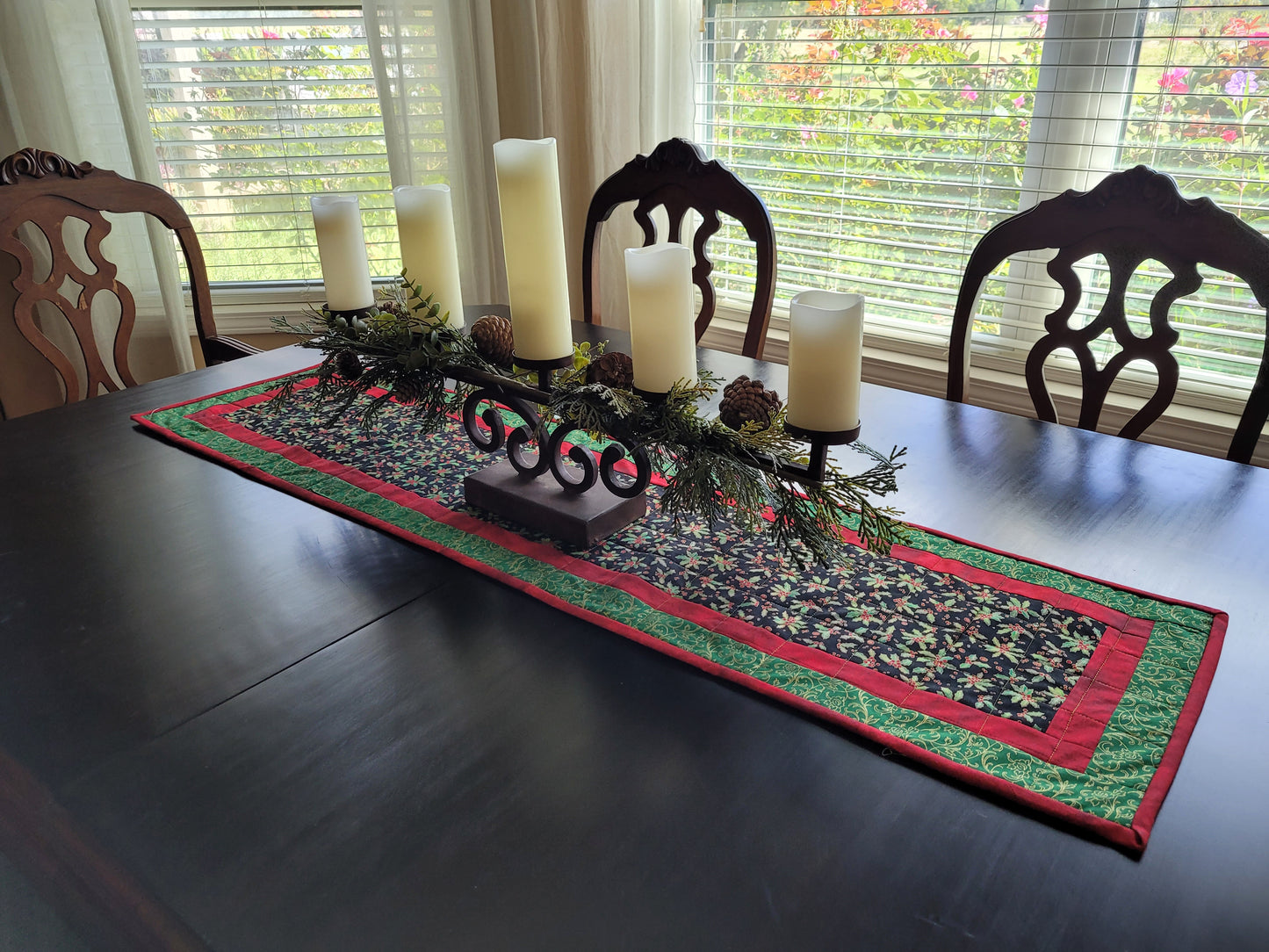 Handmade Christmas Table Runner