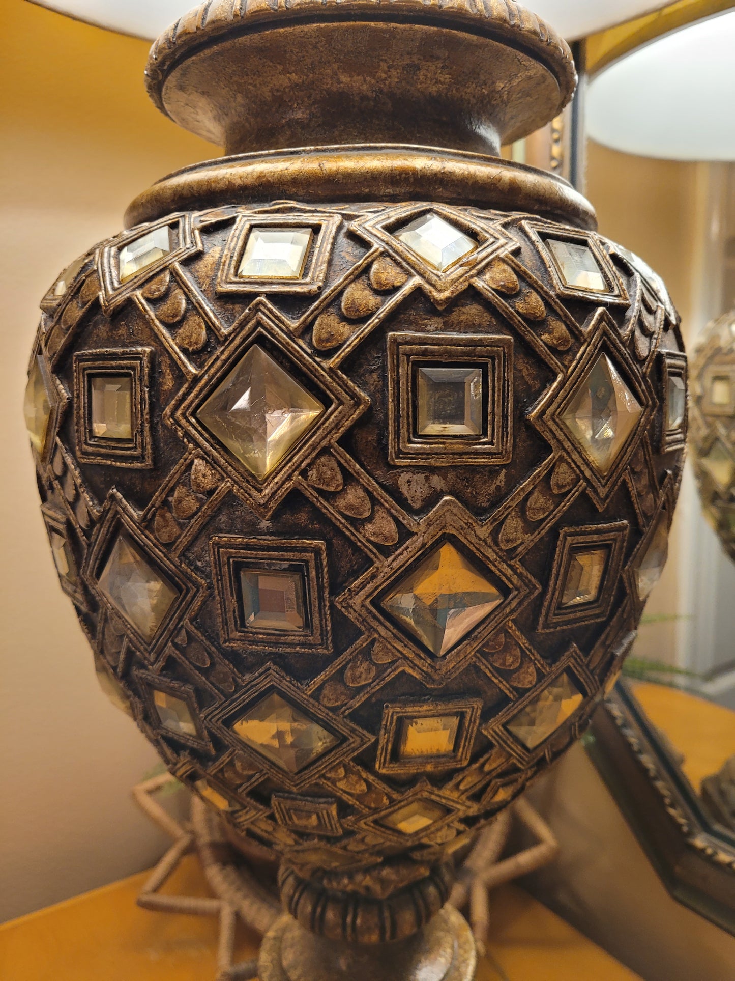 Vintage Dreaming Diamonds Lamp by Design Nashville