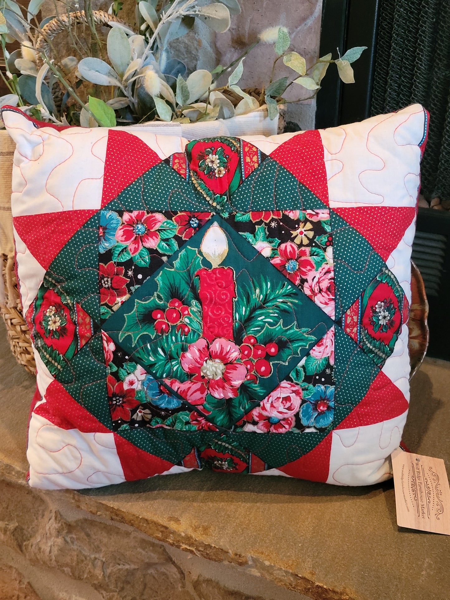 Christmas Star Pillow