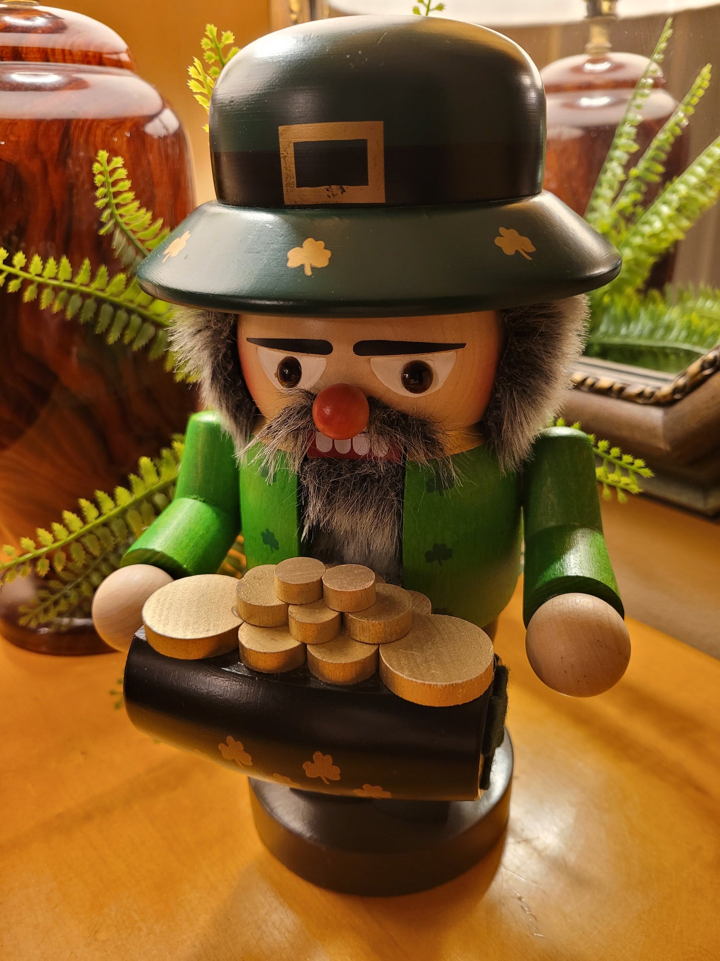 Vintage Steinbach Leprechaun Nutcracker
