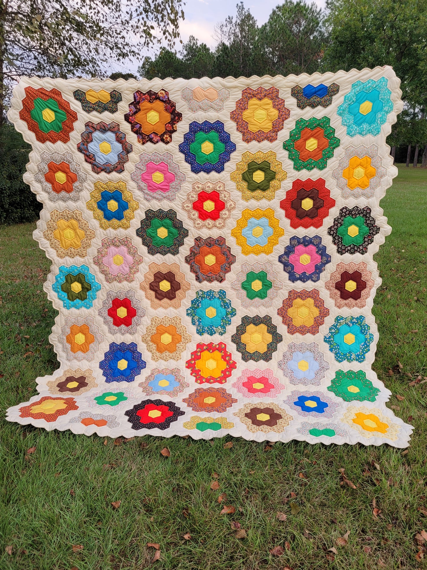 Vintage English Garden Quilt