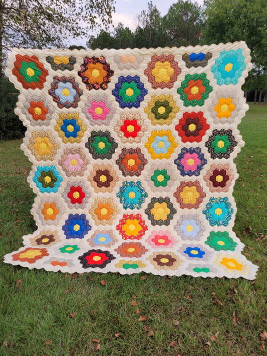 Vintage English Garden Quilt