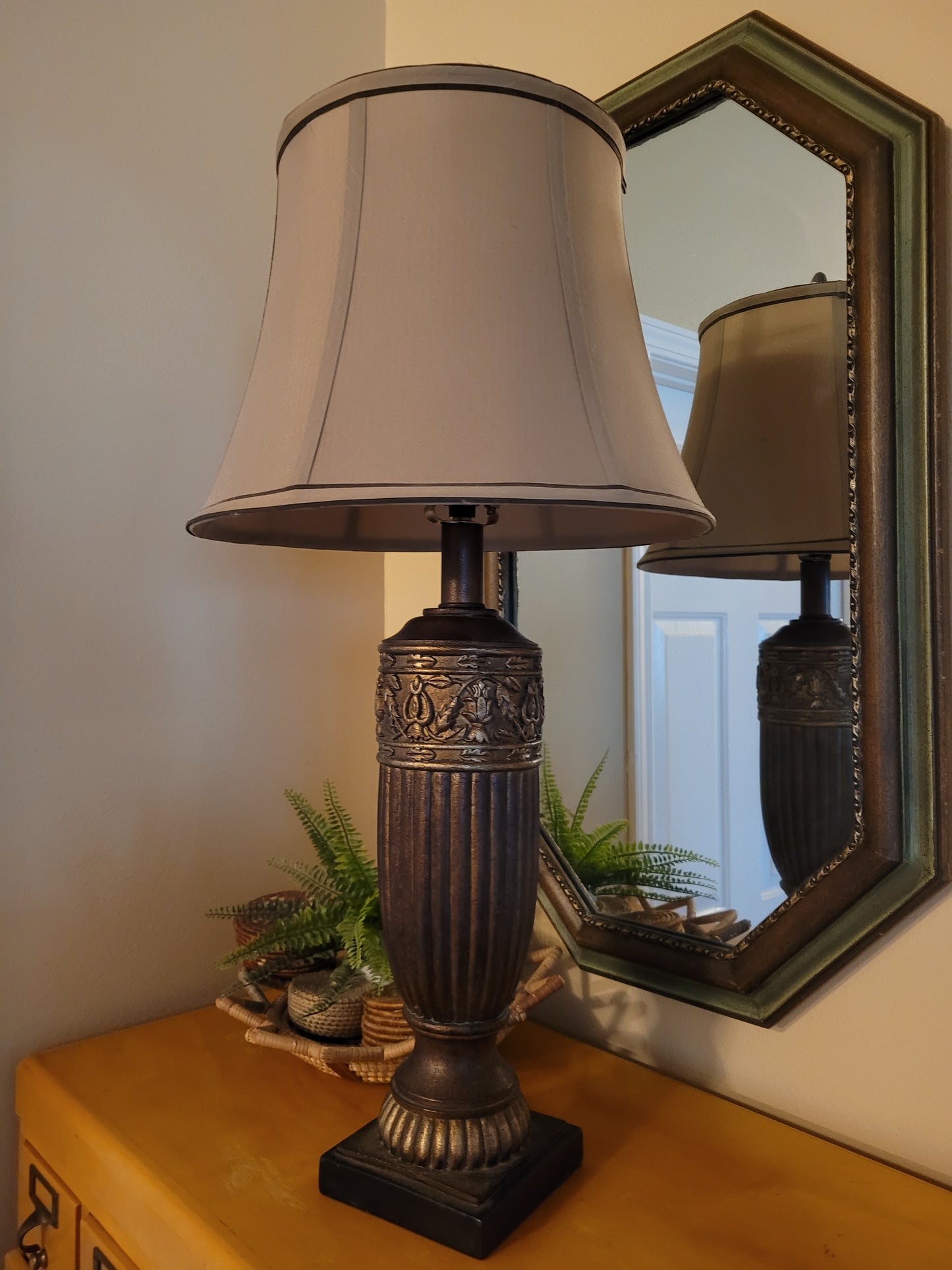 Vintage Pedestal Lamp