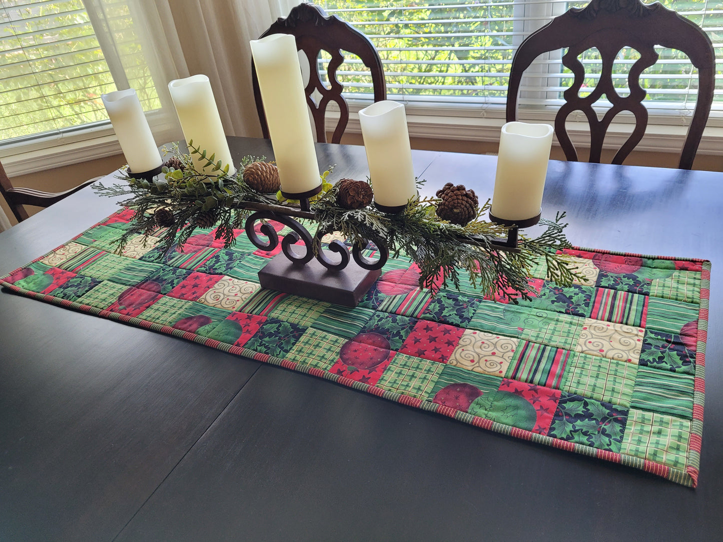 Classic Christmas Patchwork Runner
