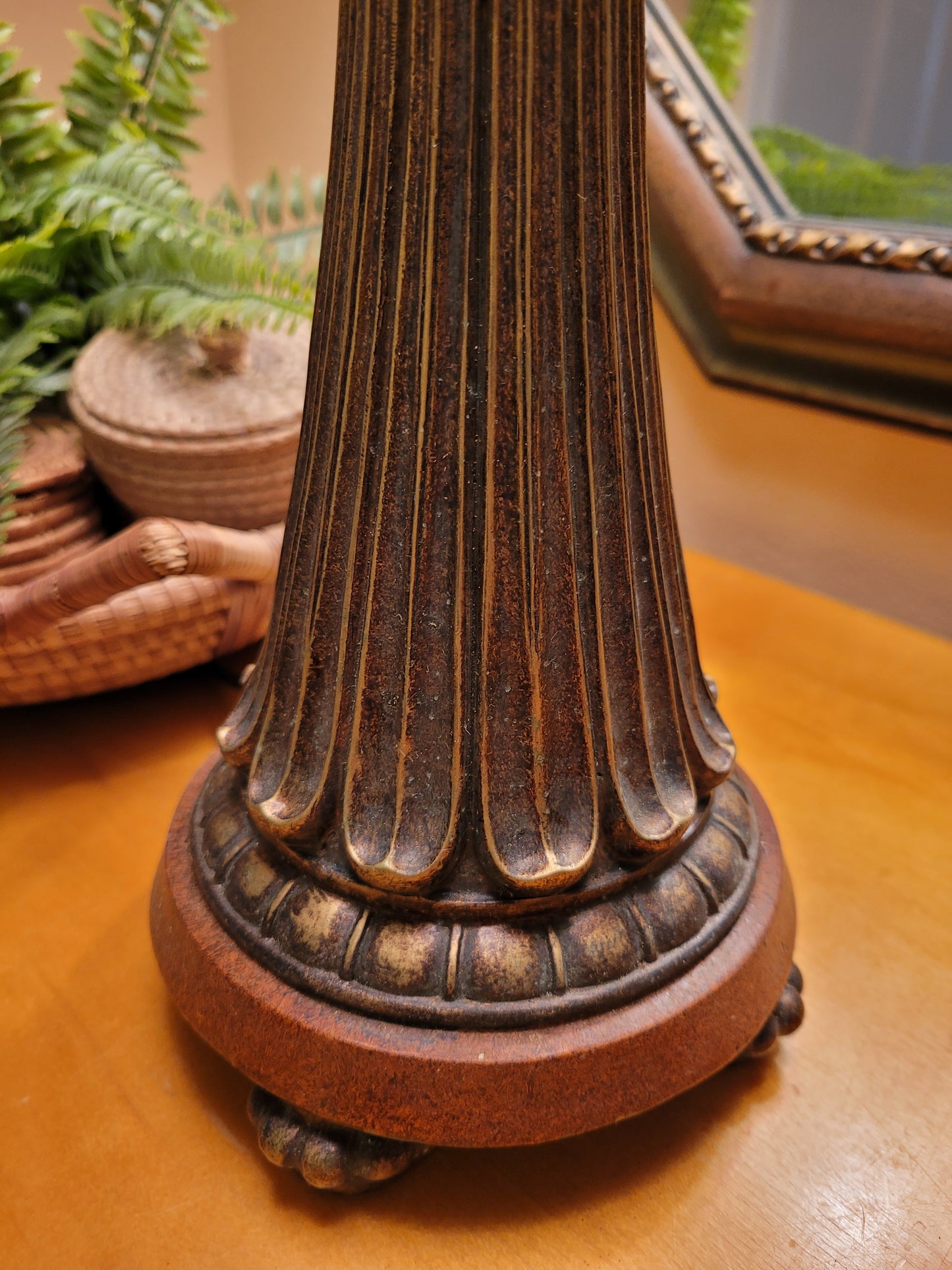 Vintage Pillar Lamp