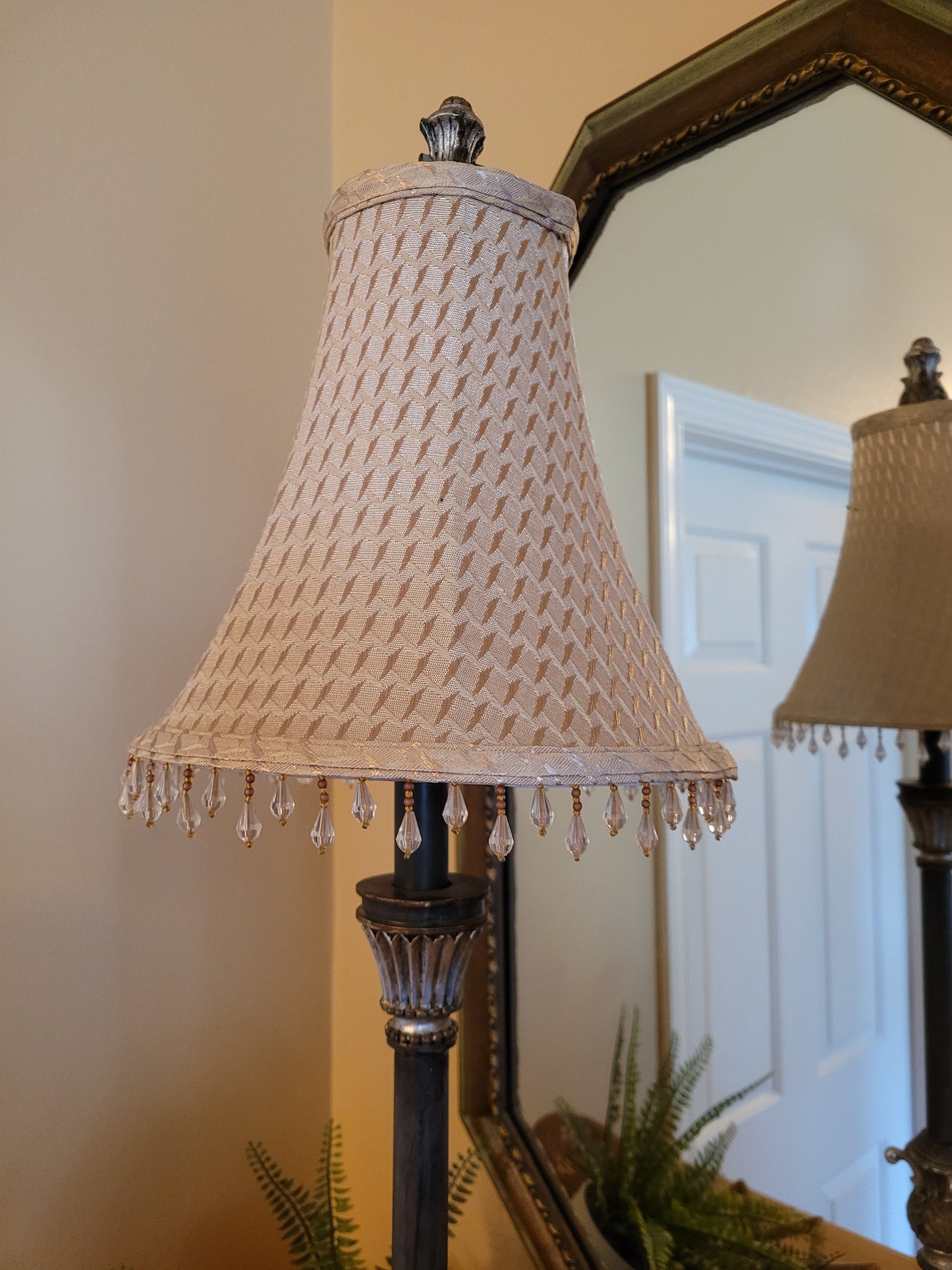 Vintage Candlestick Lamp