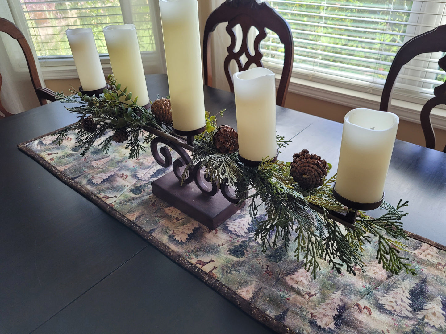 Handmade Christmas Table Runner