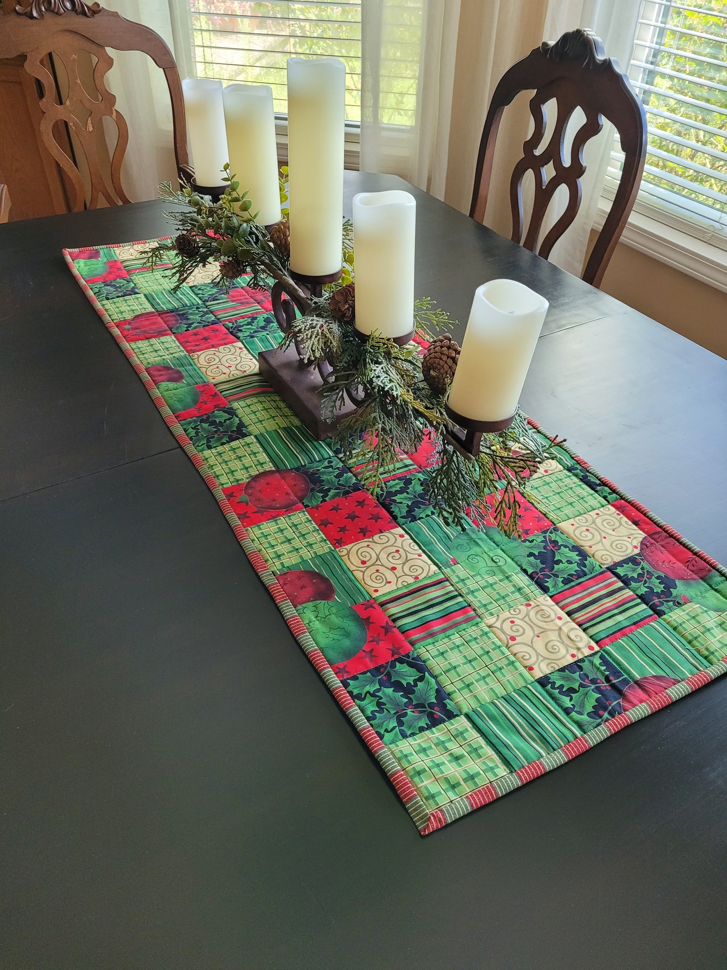 Classic Christmas Patchwork Runner