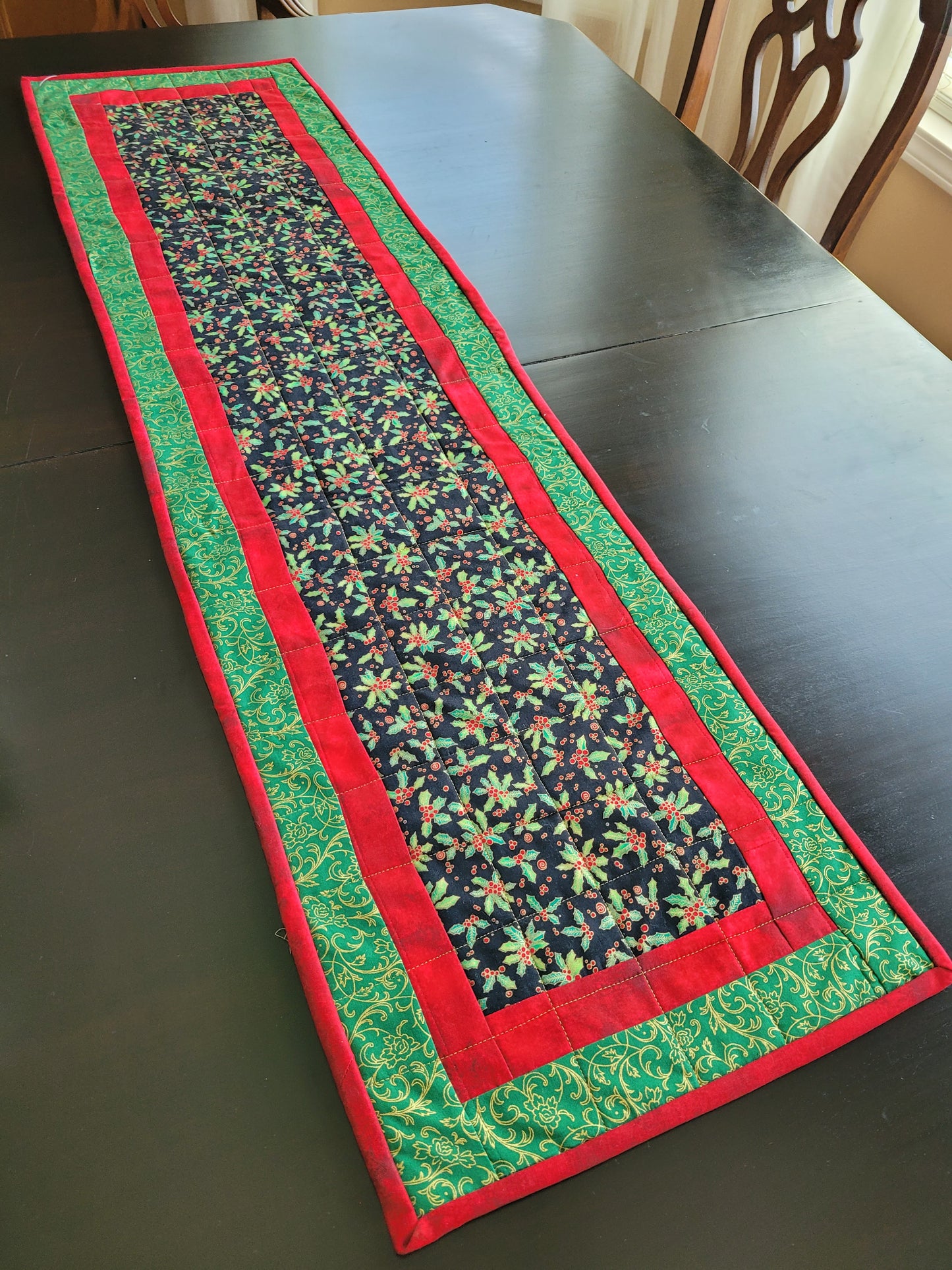 Handmade Christmas Table Runner