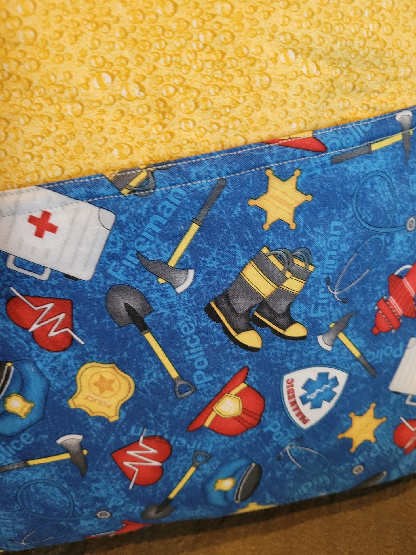 First Responder Reading Pocket PIllow