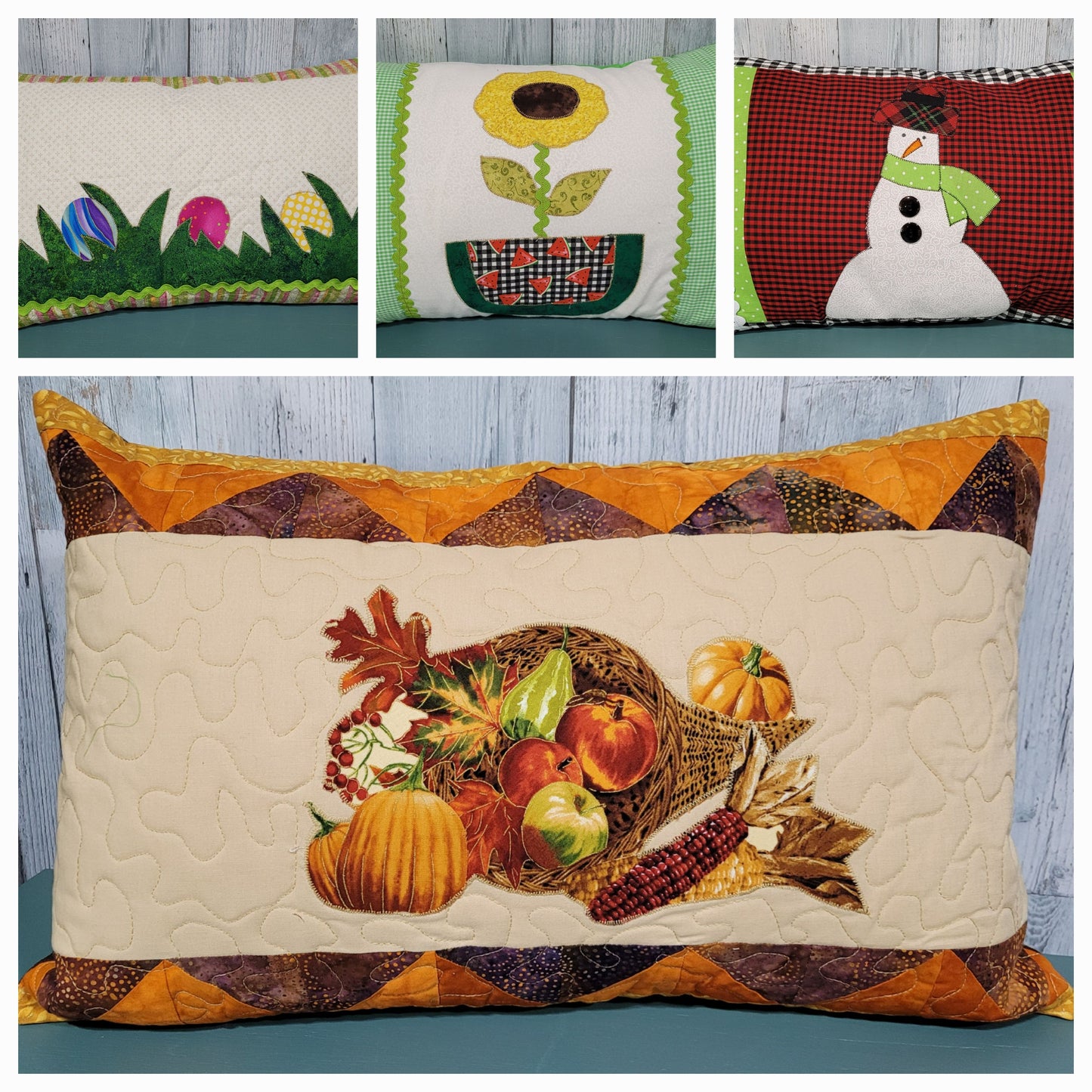 Seasonal Decorative Pillow Set