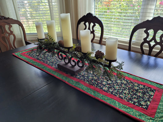 Handmade Christmas Table Runner