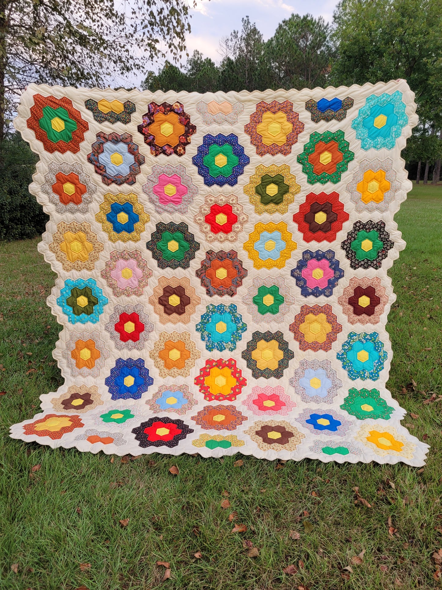 Vintage English Garden Quilt