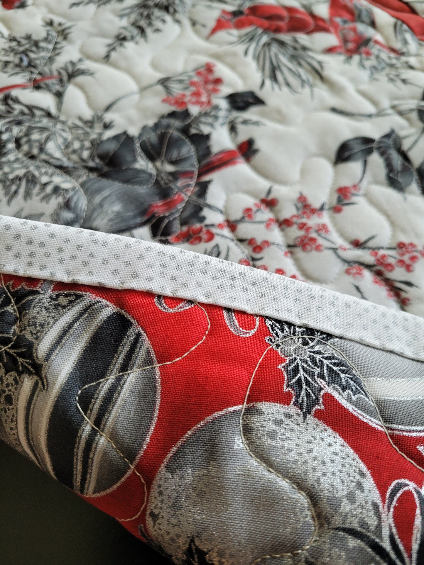 Handmade Reversible Table Runner