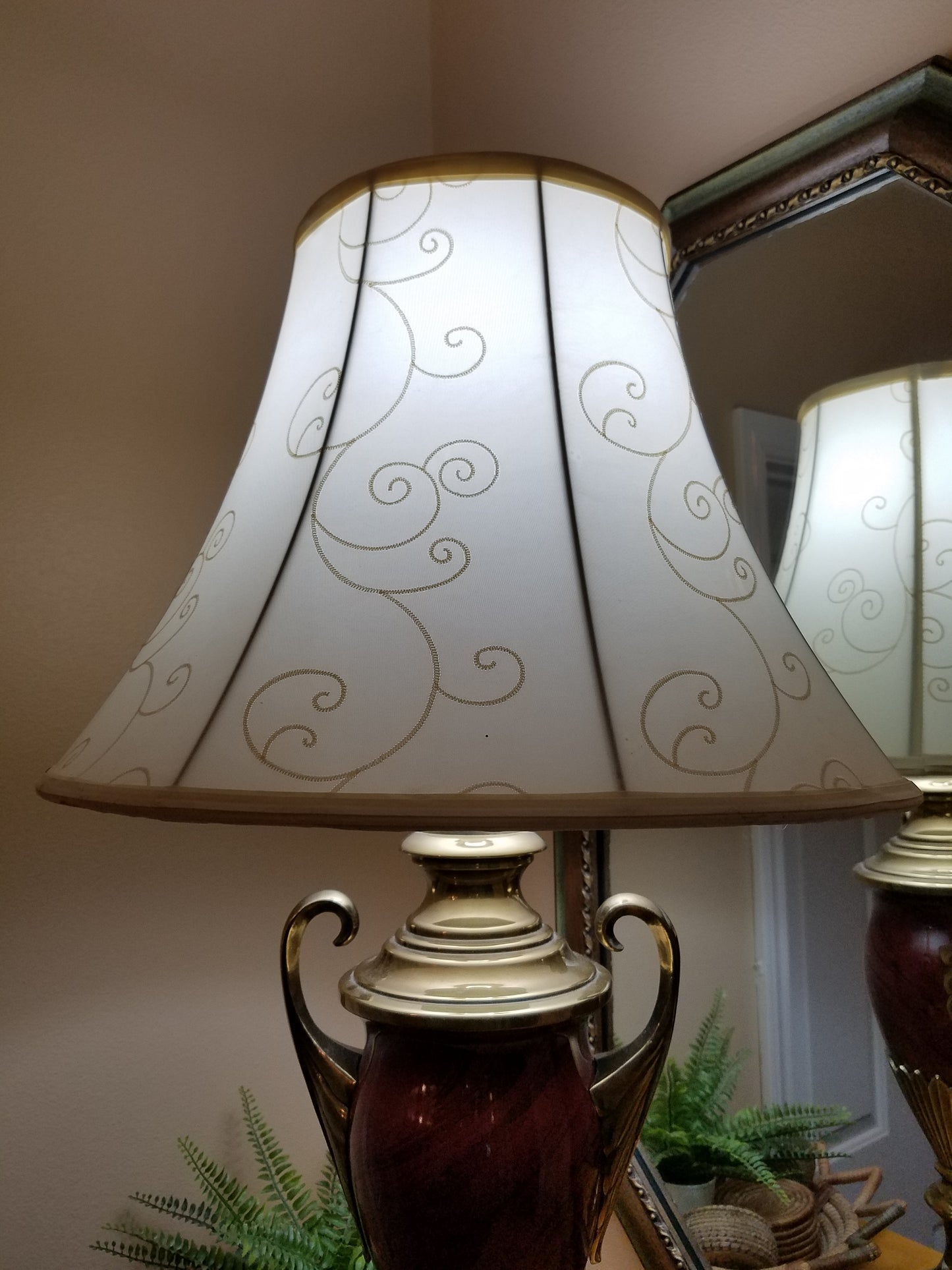 Vintage Brass Lamp