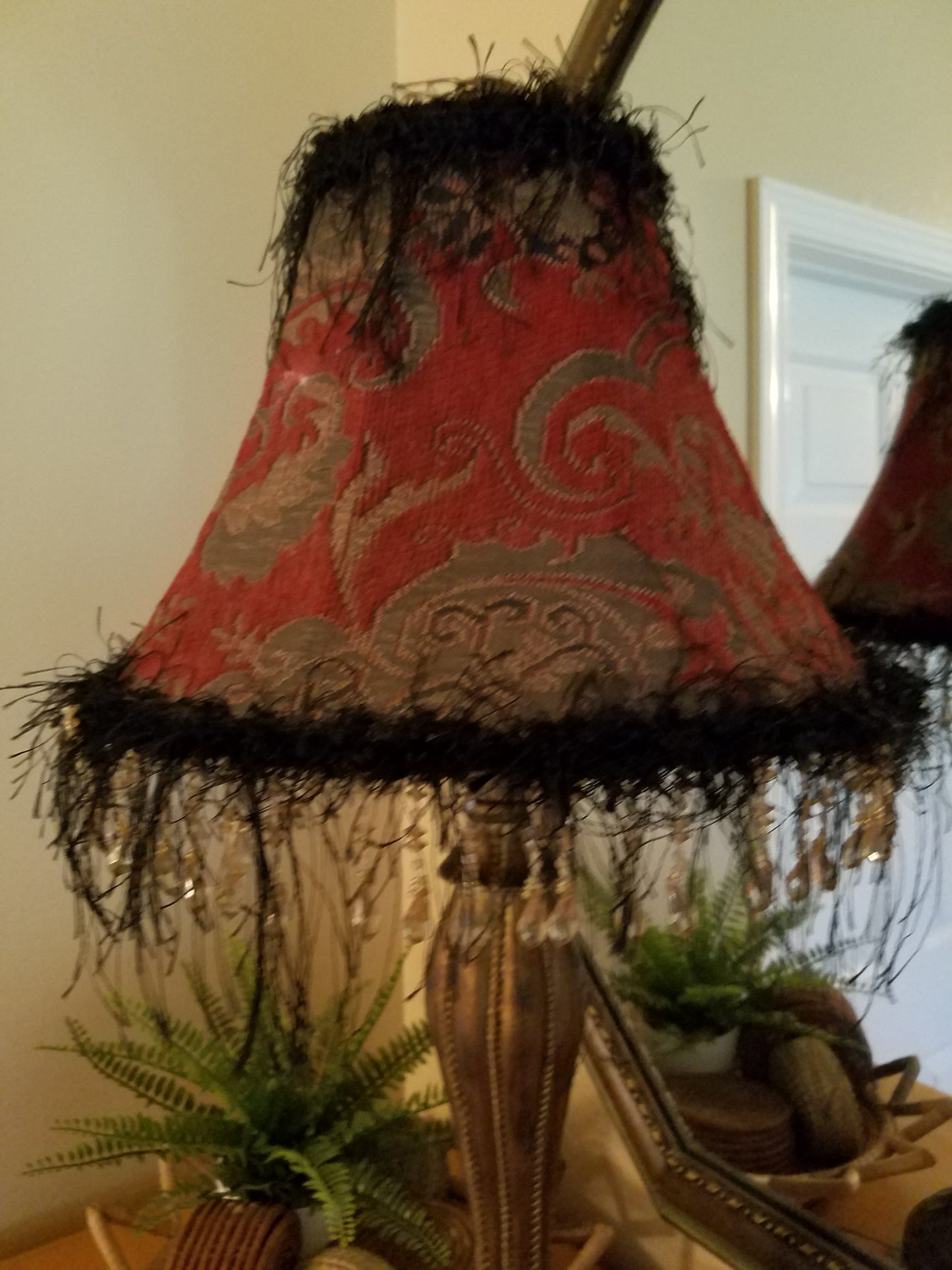 Vintage Cast Pedastal Lamp