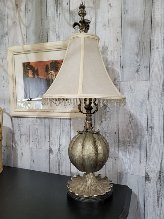 Pewter Table Lamp