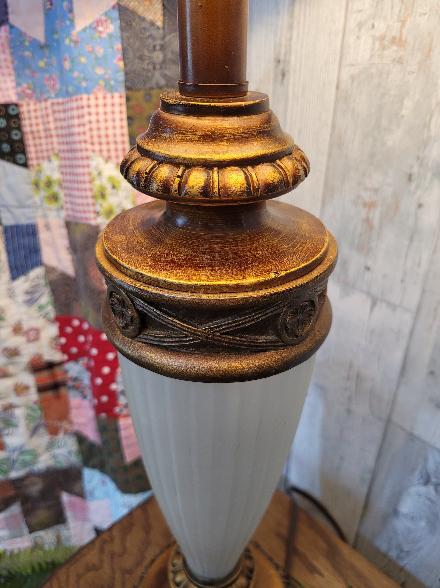 Vintage Pedestal Lamp