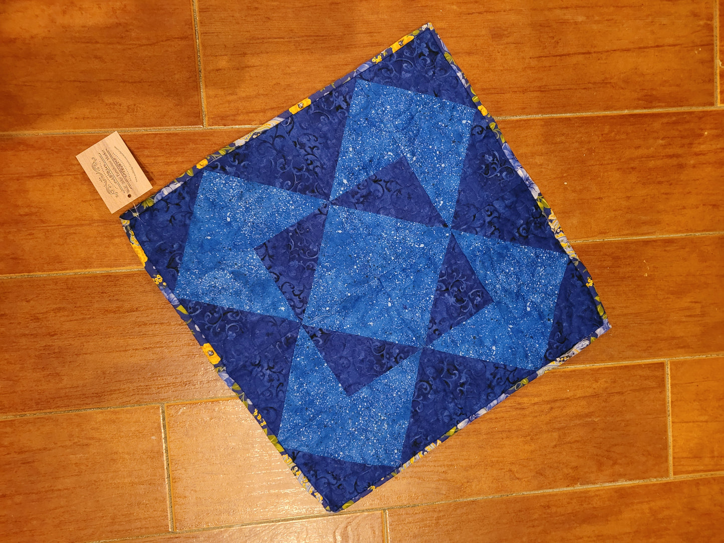 Blue Table Topper