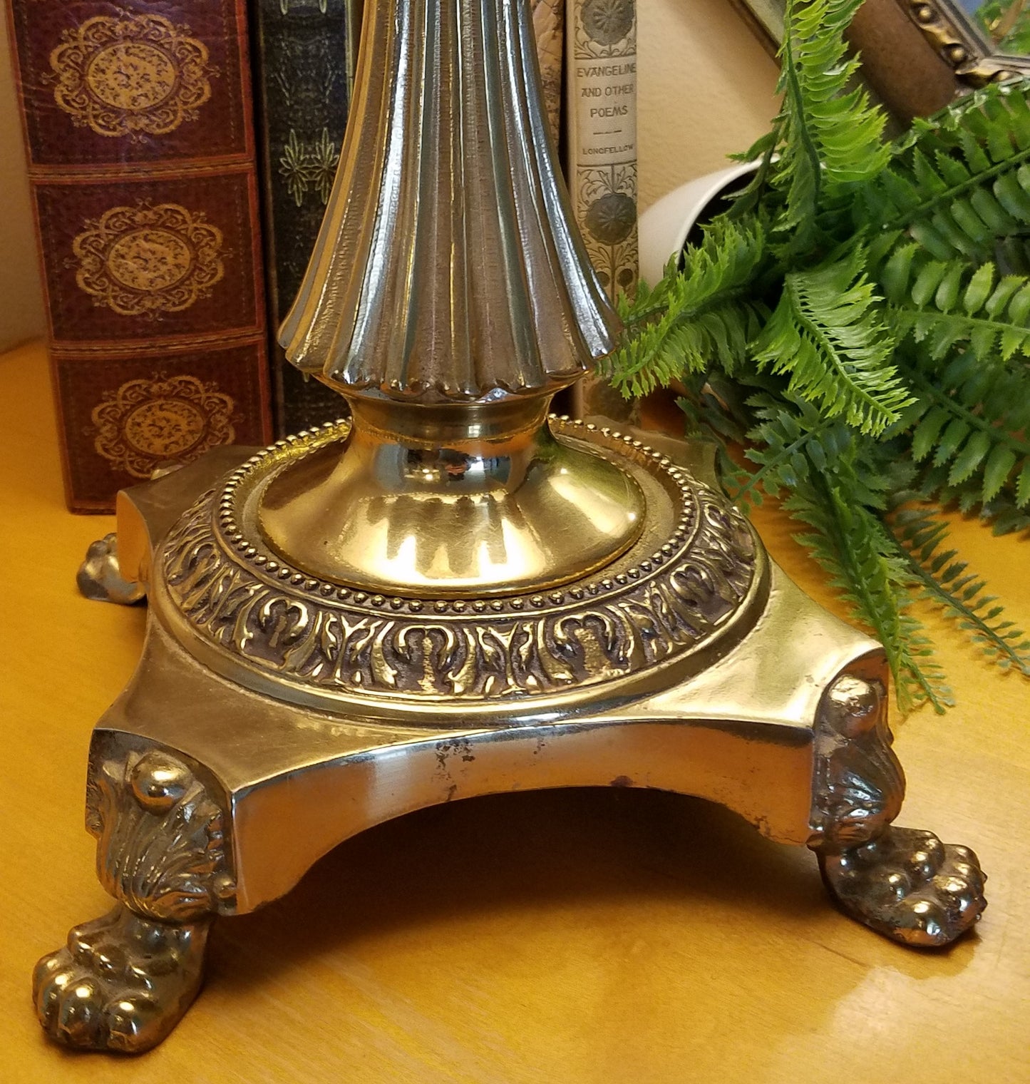 Vintage Cast Lamp